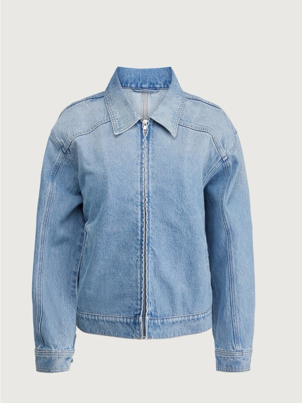 OAK + FORT Light Blue Denim Jacket